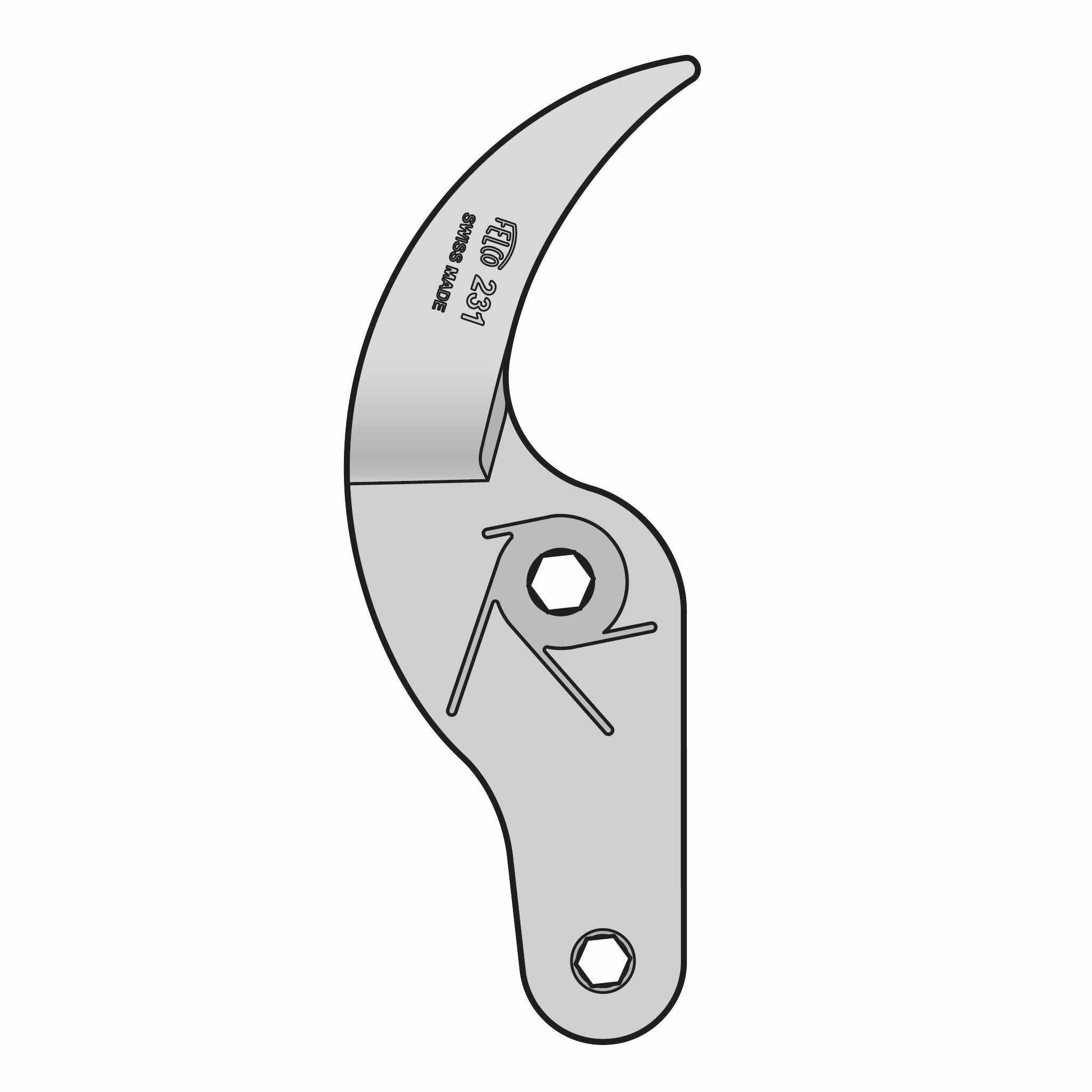 Repuesto Felco: Contrahoja Para Tijerón Felco 231