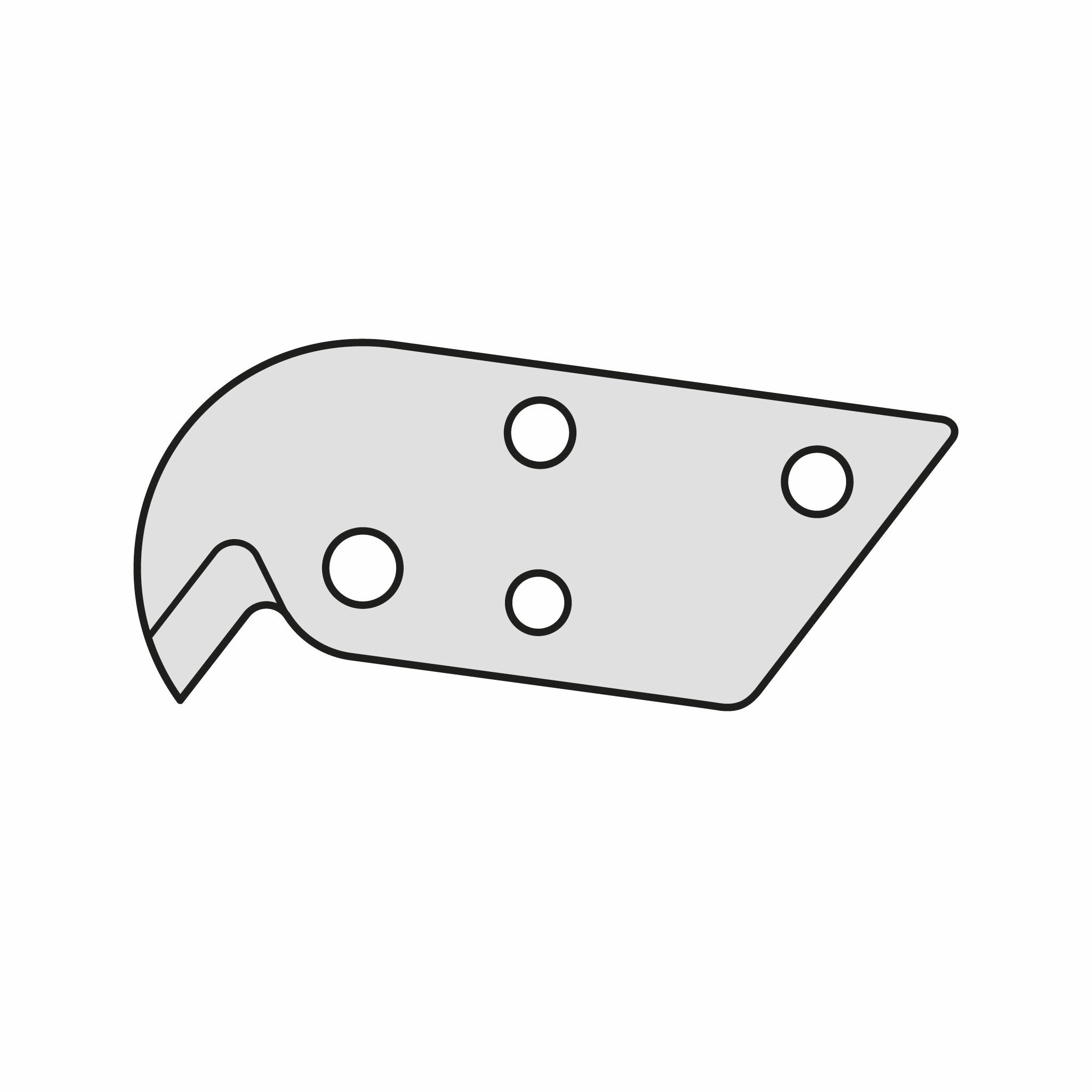 Repuesto Felco: Hoja De Corte Para Cizalla Felco C9