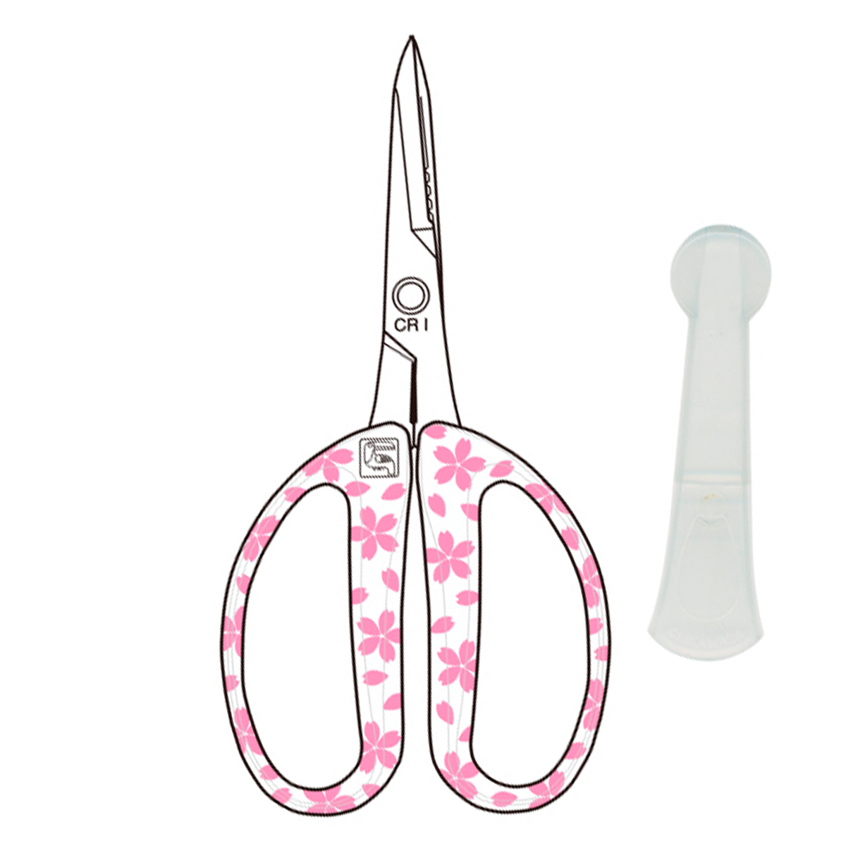 Tijera para arreglo de flores CRI360SFWSW
